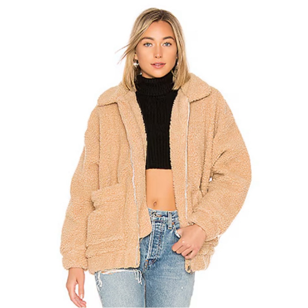 I.AM.GIA Teddy Coat in Caramel